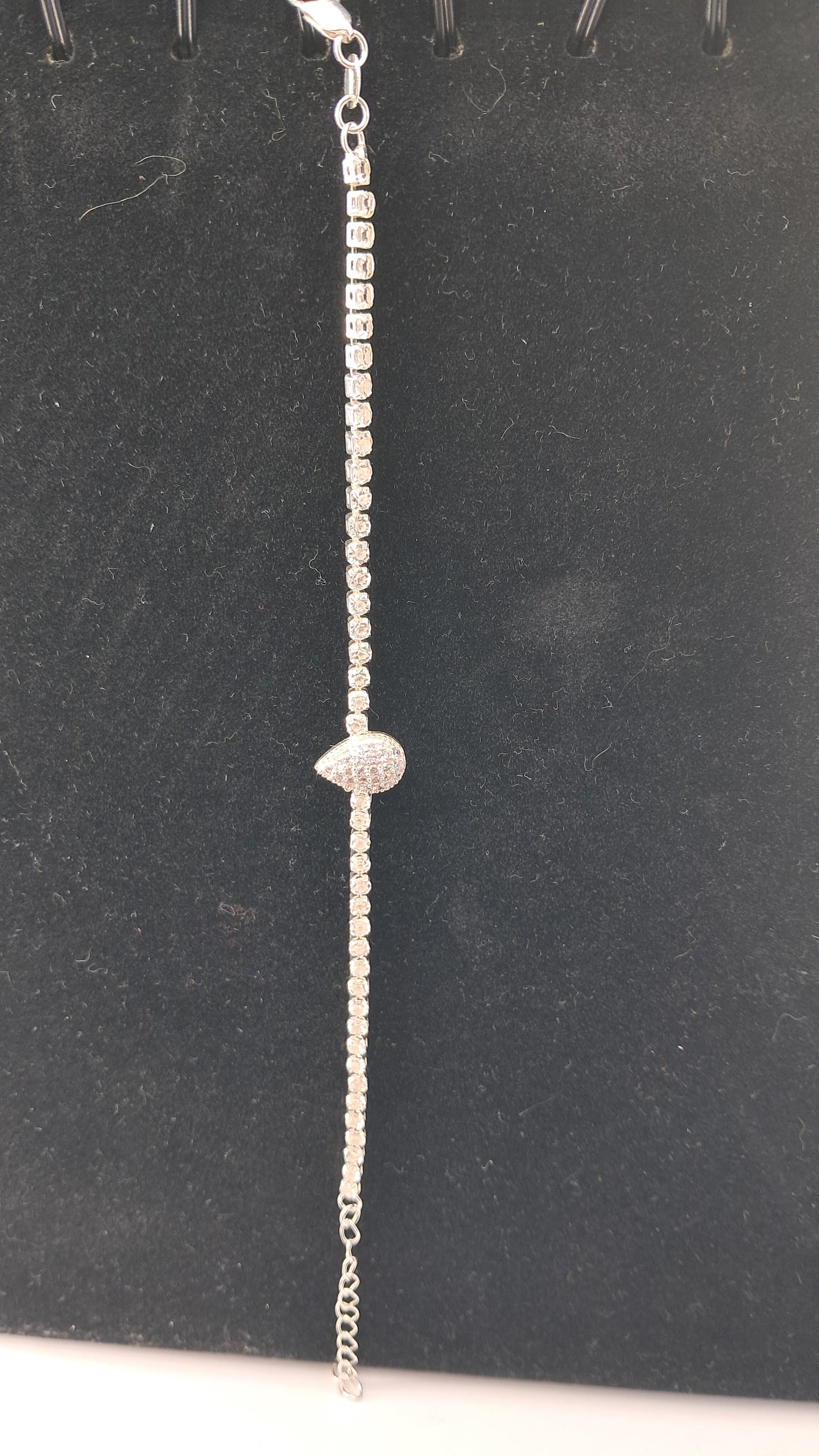 Pulsera Plata 925 — Gota Pavé de Circonitas