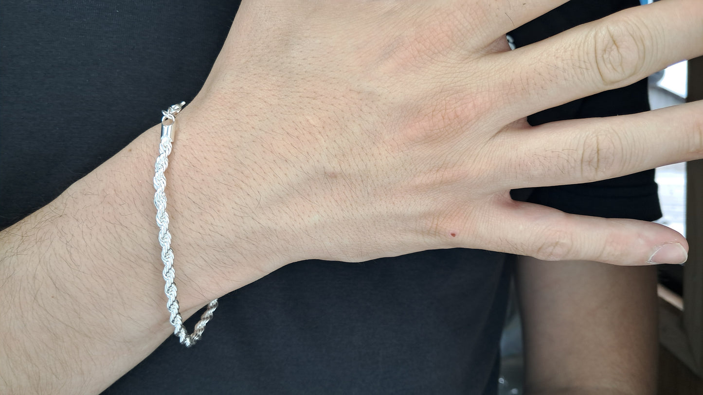 Pulsera Rope Élite - Plata 925 - Turbillon