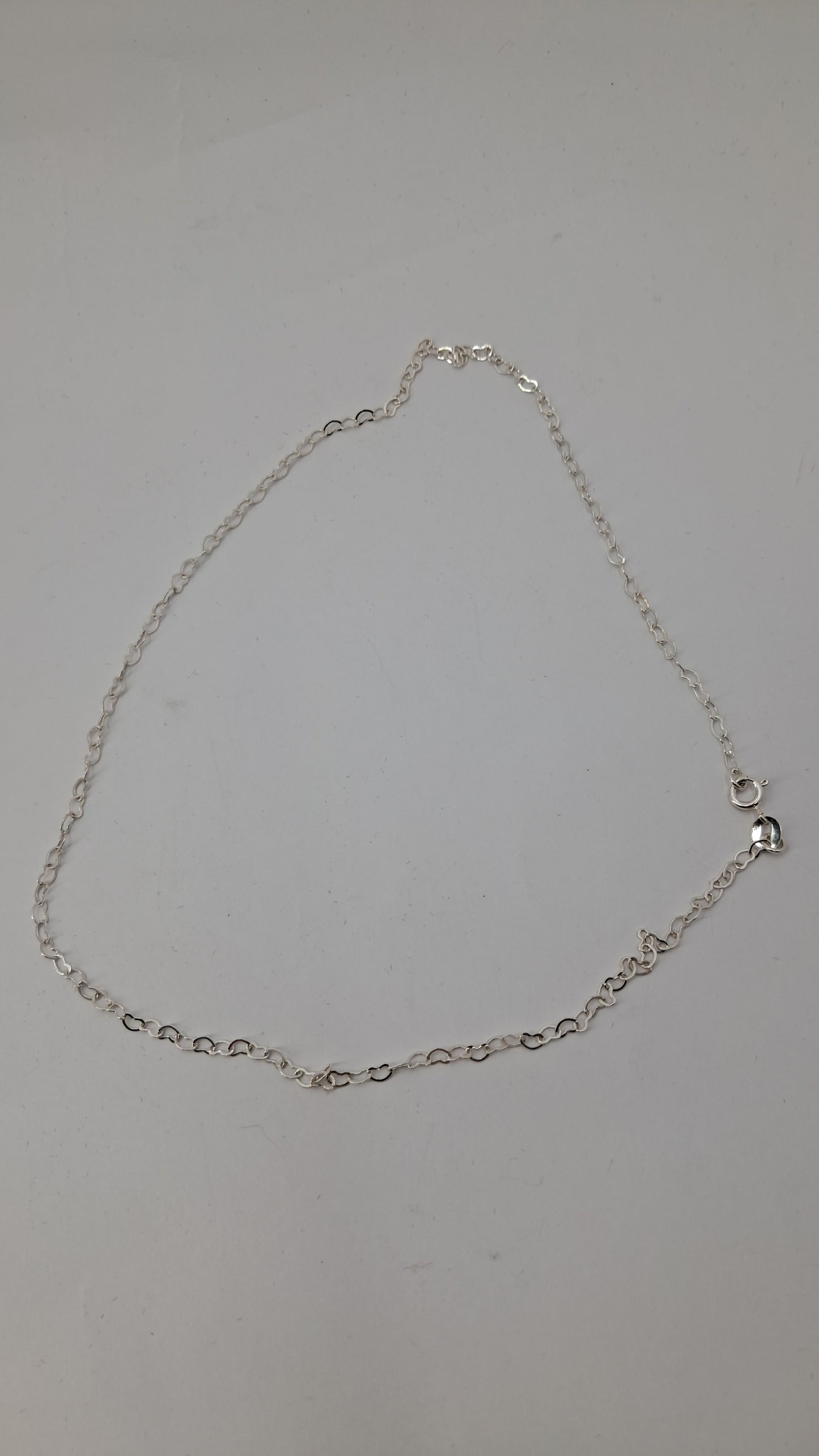 Cadena Essential Link Plata 925 – 46 cm - corazones