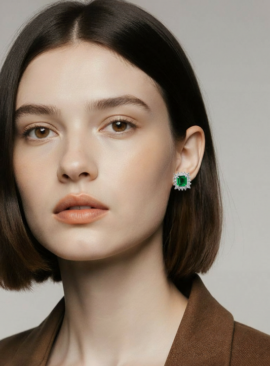 Aros Esmeralda Reina