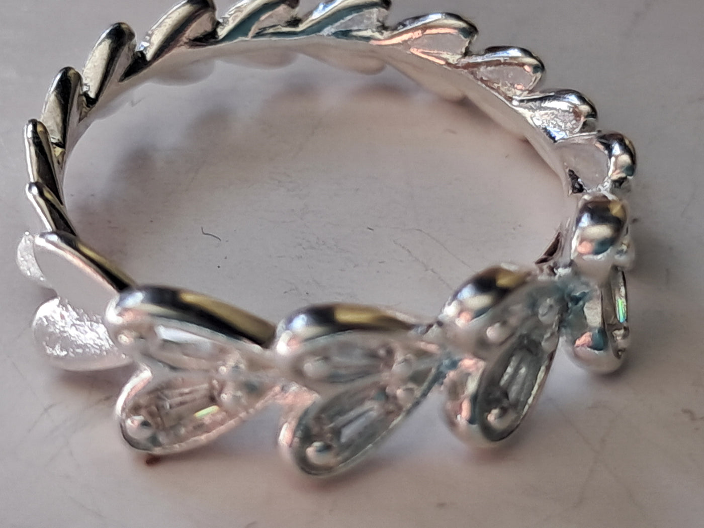 Anillo Corazones Entrelazados Plata 925