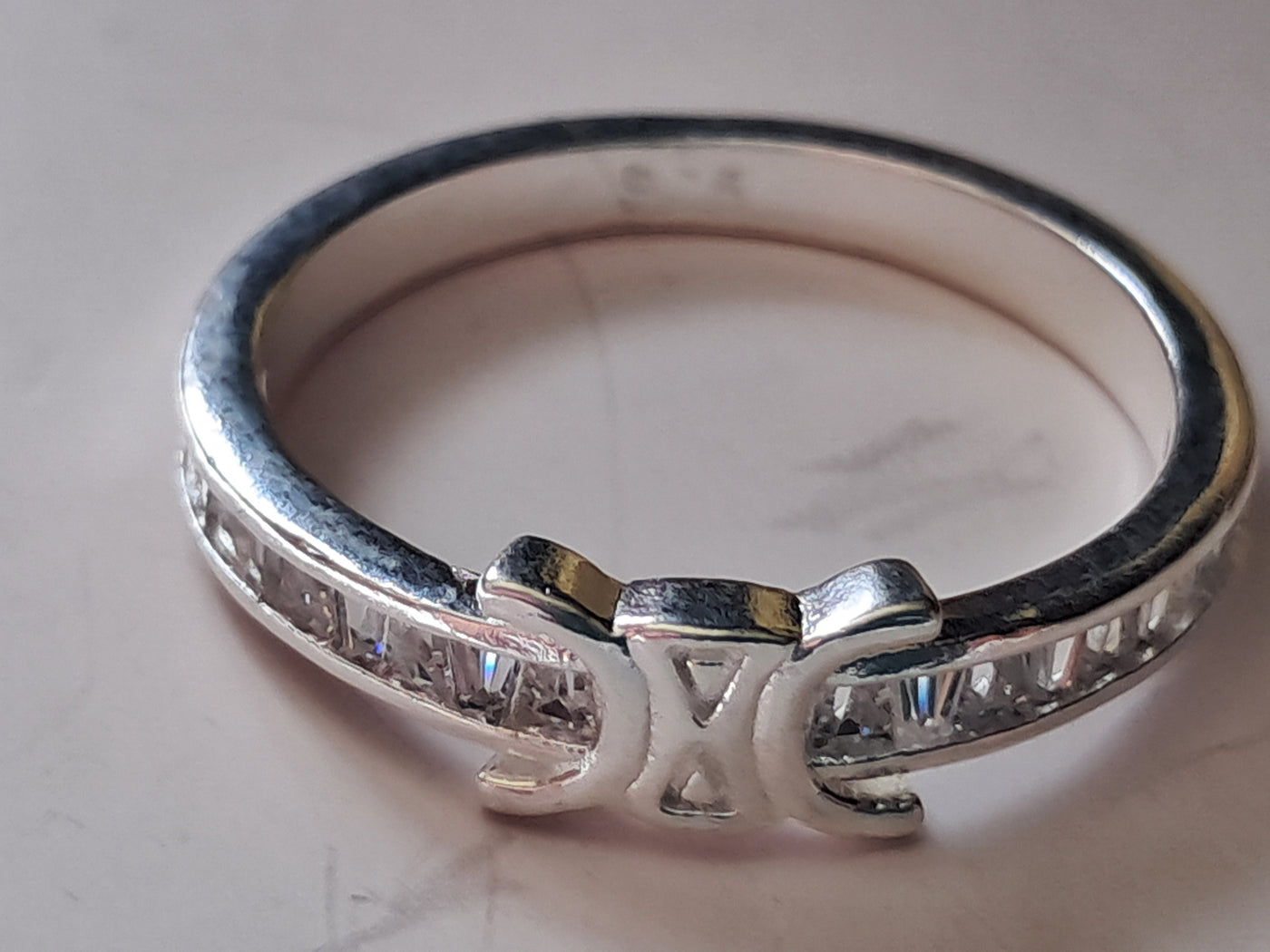 Anillo Plata 925 Símbolo Clásico