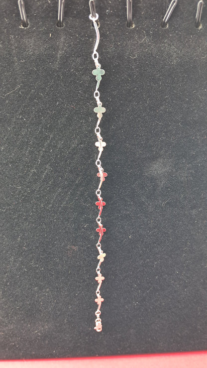 Pulsera Tréboles en Plata 925