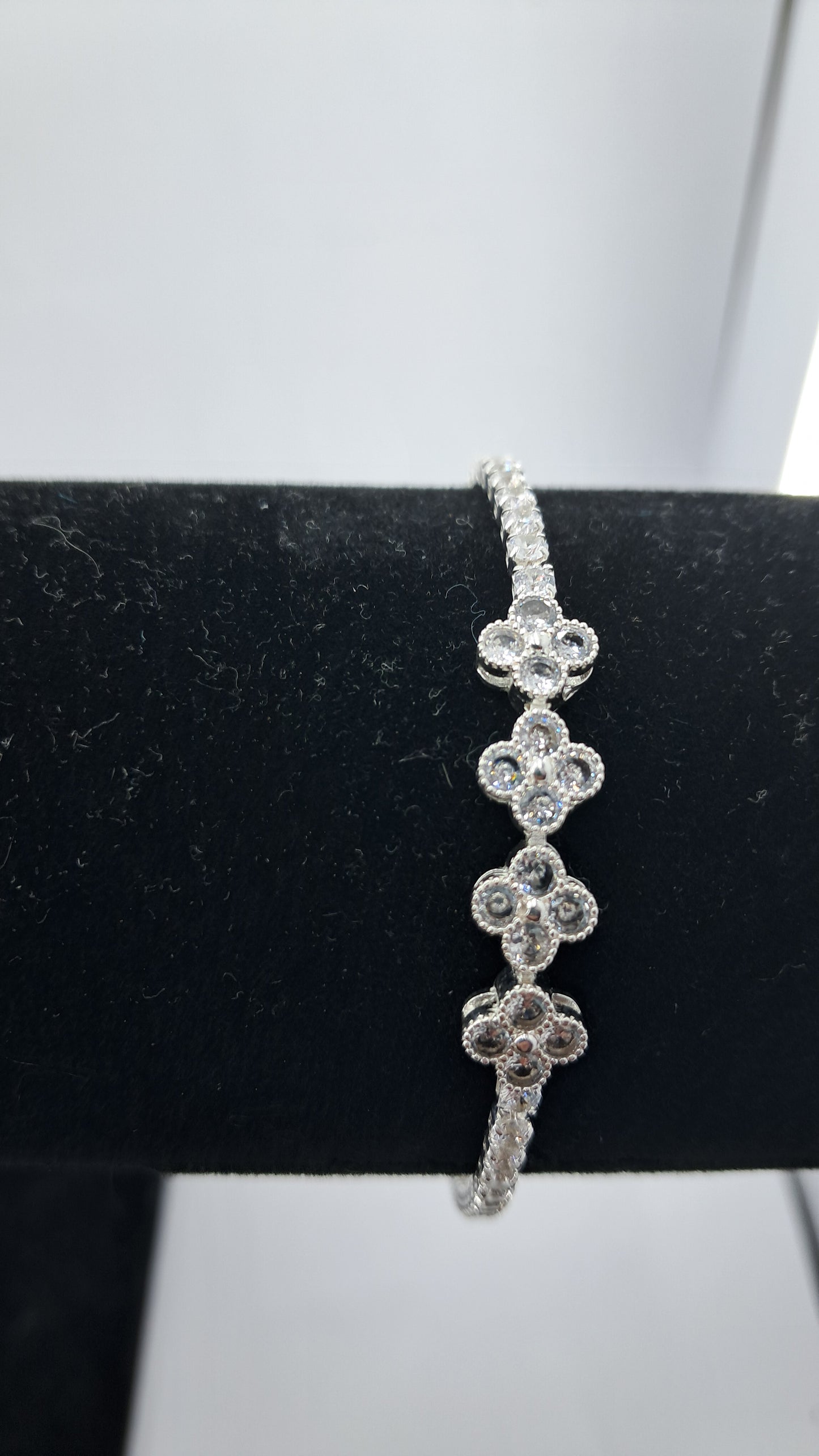 Pulsera Plata 925 — Tréboles Pavé de Circonitas