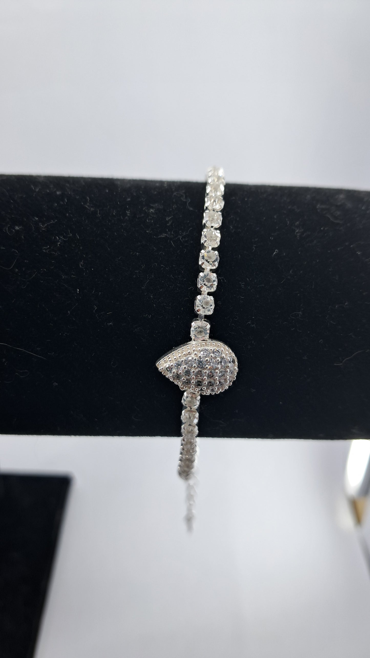 Pulsera Plata 925 — Gota Pavé de Circonitas