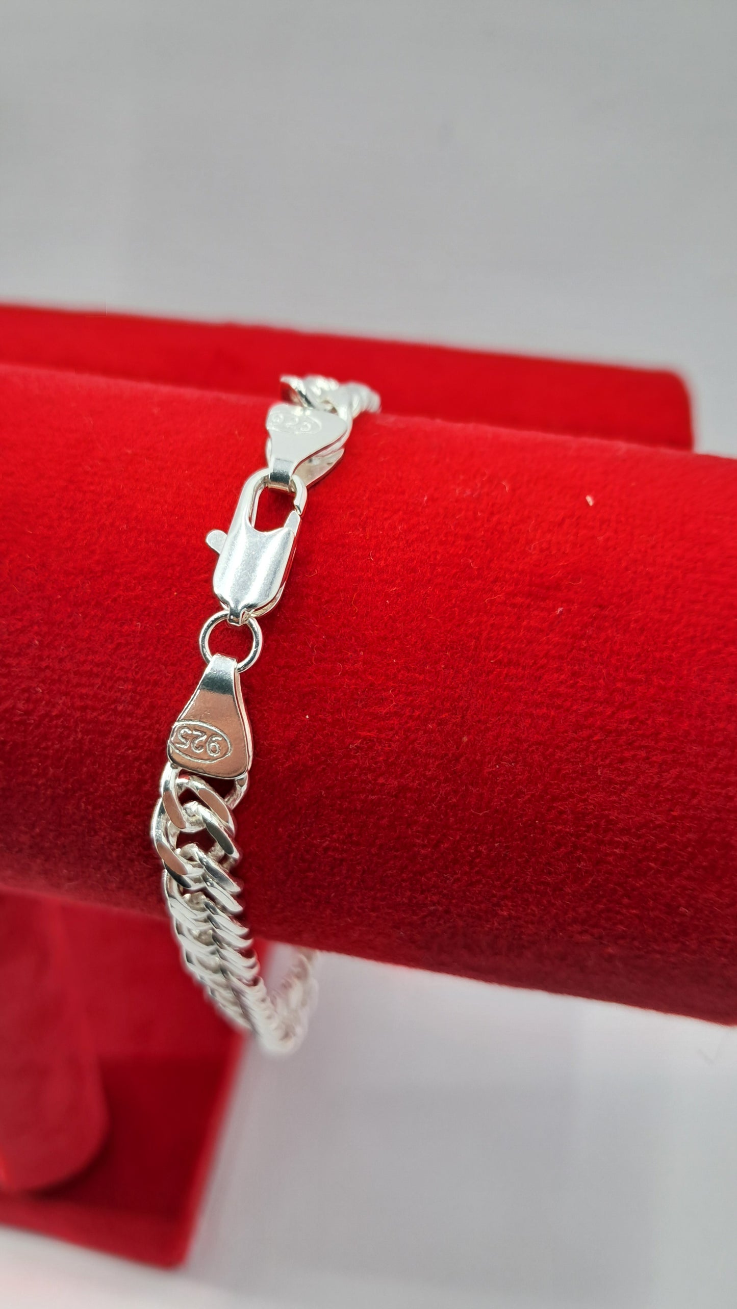 Pulsera Cubana Imperio - Plata 925