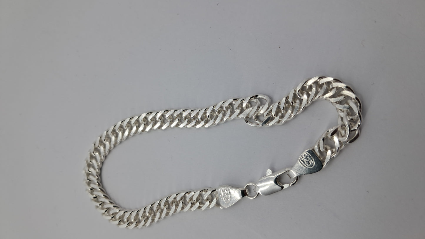 Pulsera Cubana Imperio - Plata 925