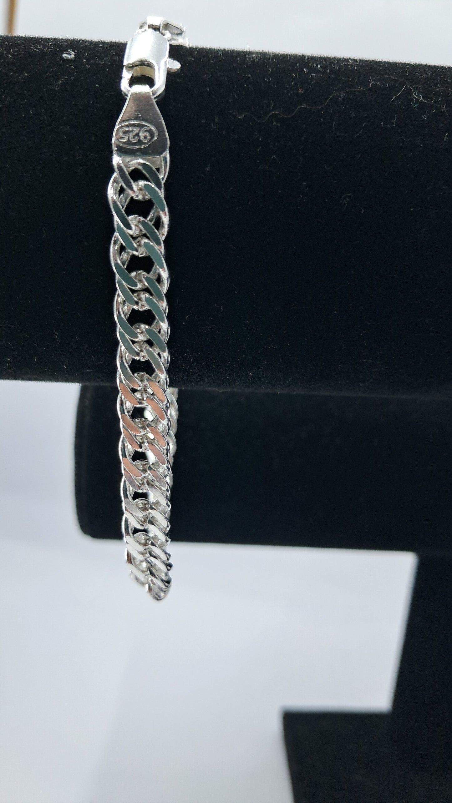Pulsera Cubana Imperio - Plata 925