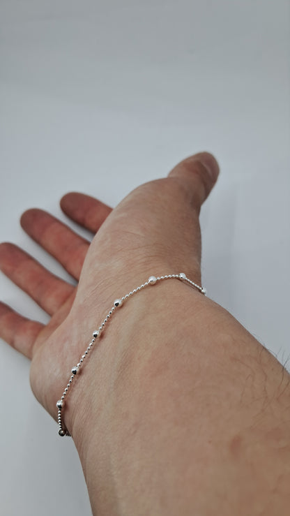 Pulsera Satellite Minimalista - Plata 925