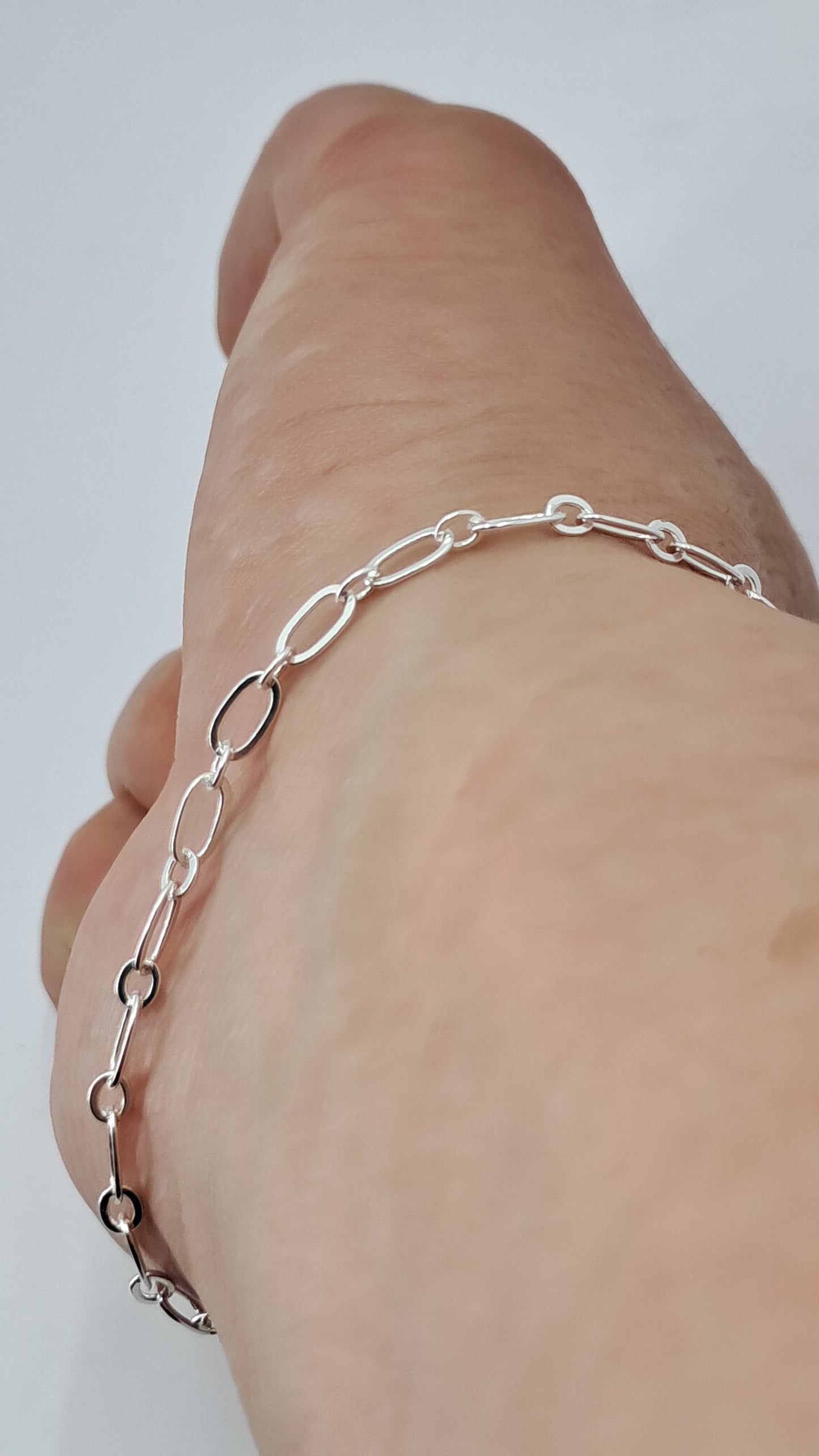 Pulsera Cable Link Classic - Plata 925