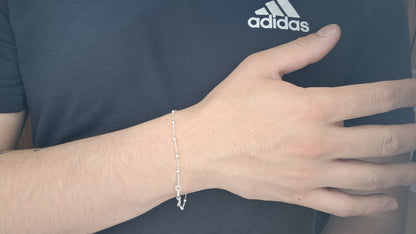 Pulsera Satellite Minimalista - Plata 925