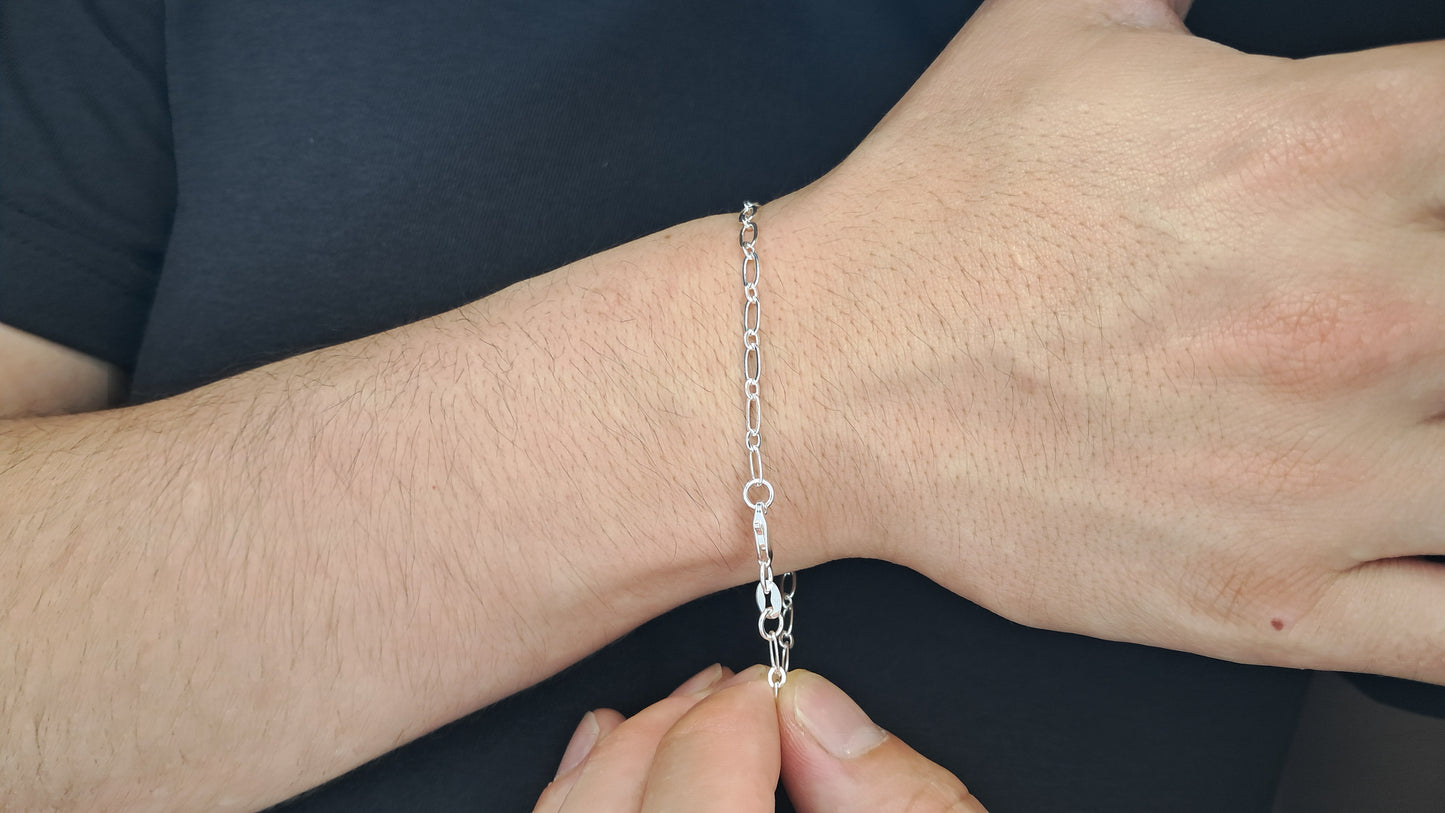 Pulsera Cable Link Classic - Plata 925