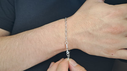 Pulsera Cable Link Classic - Plata 925