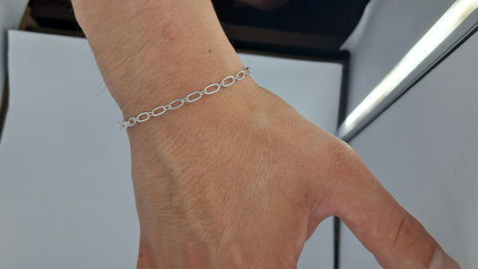 Pulsera Cable Link Classic - Plata 925