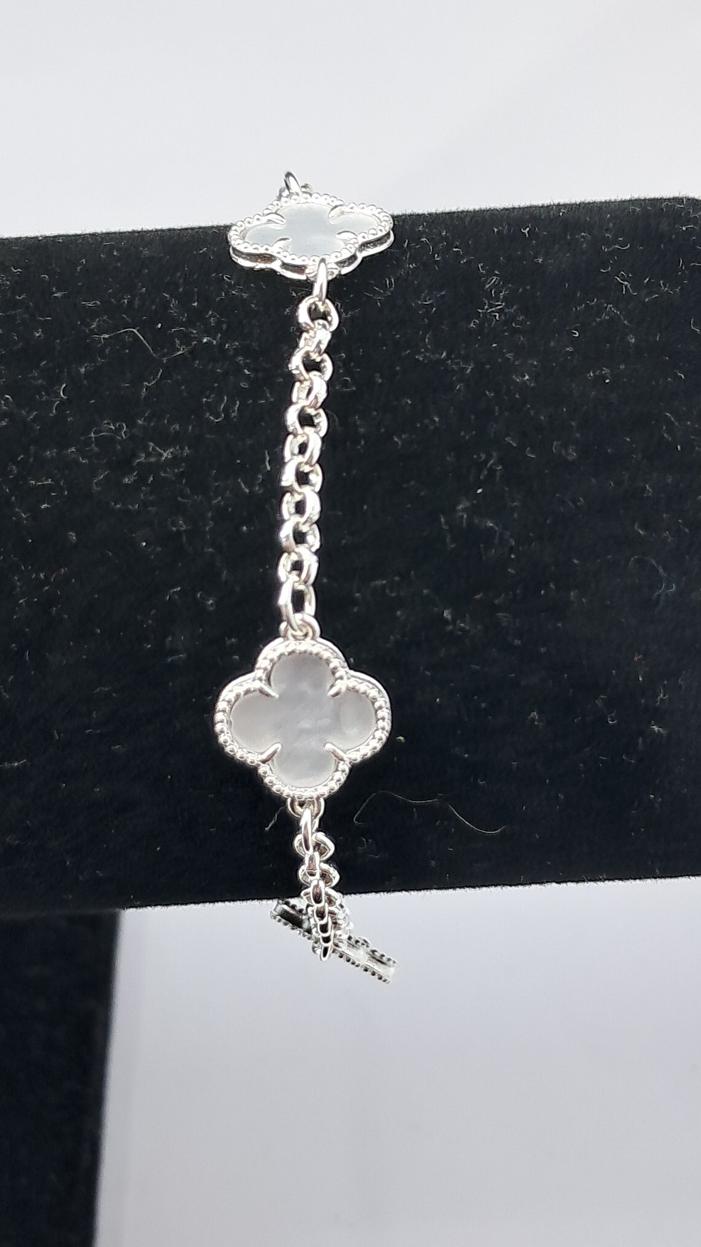 Pulsera Trébol de la Fortuna Deluxe - Plata 925