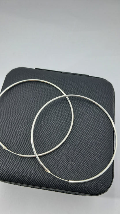 Aros Círculo Perfecto XL - Plata 925