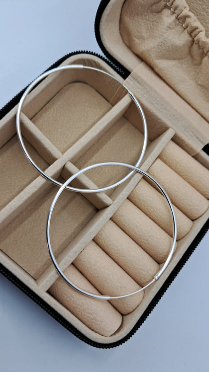 Aros Círculo Perfecto XL - Plata 925