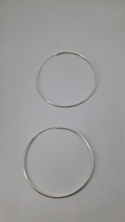 Aros Círculo Perfecto XL - Plata 925