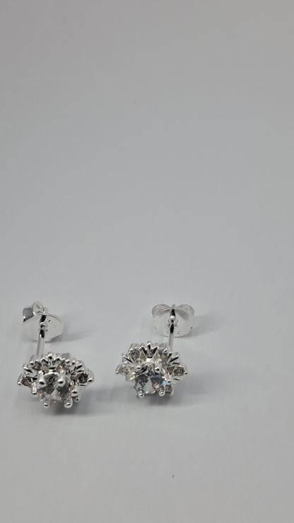 Studs Estrella de Hielo Deluxe - Plata 925