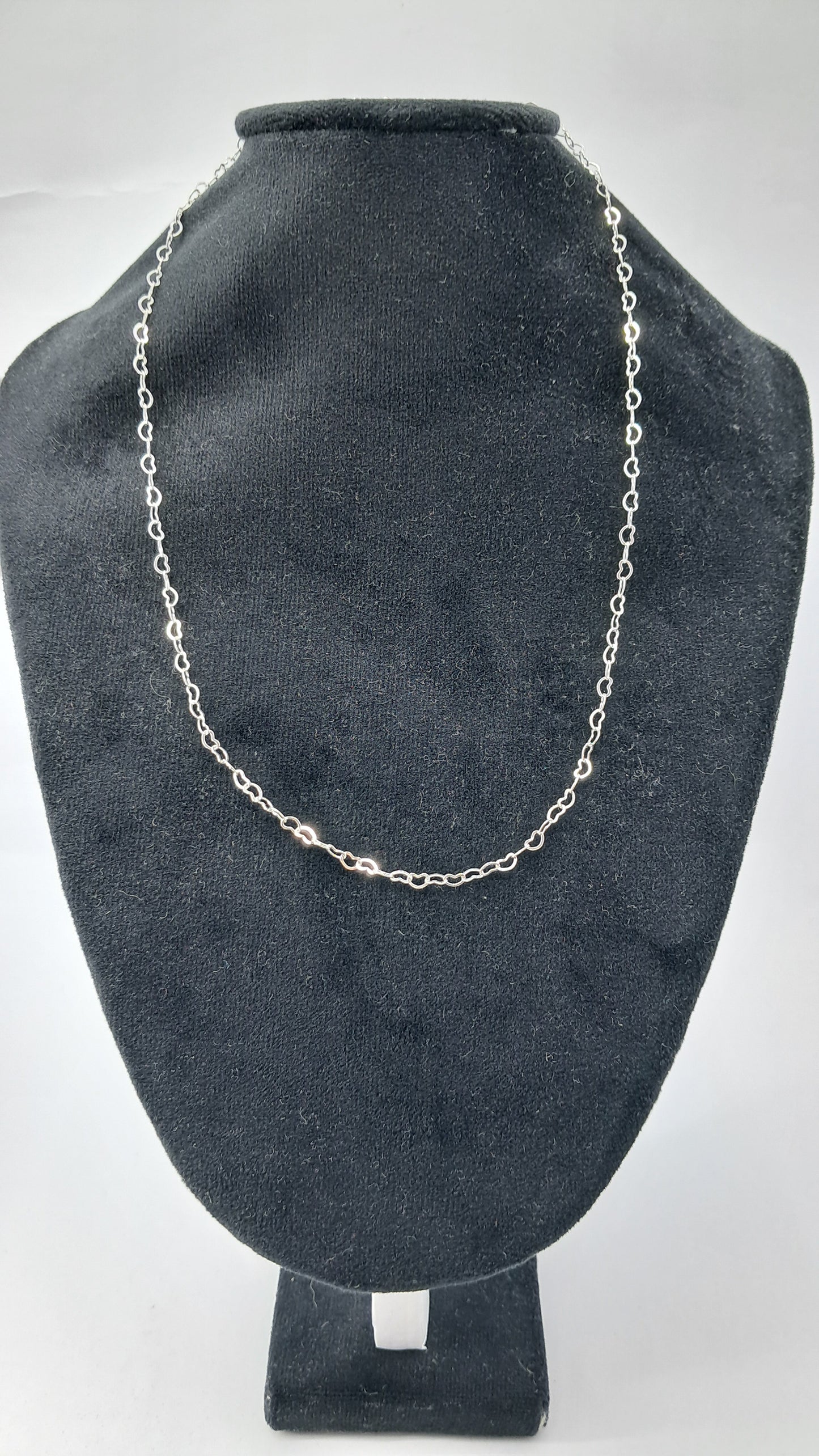 Cadena Essential Link Plata 925 – 46 cm - corazones