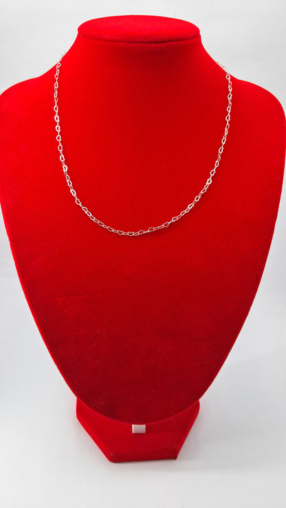 Cadena Essential Link Plata 925 – 46 cm - corazones