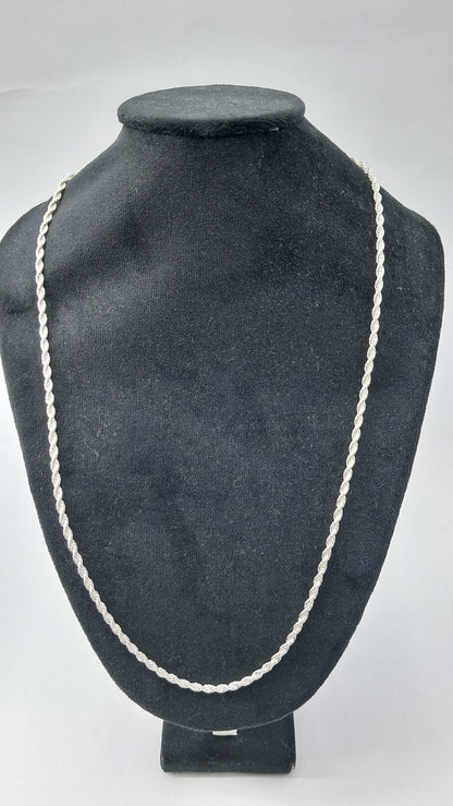 Cadena Turbillon Plata 925 “Rope Titan” – 57 cm / 14.1 g