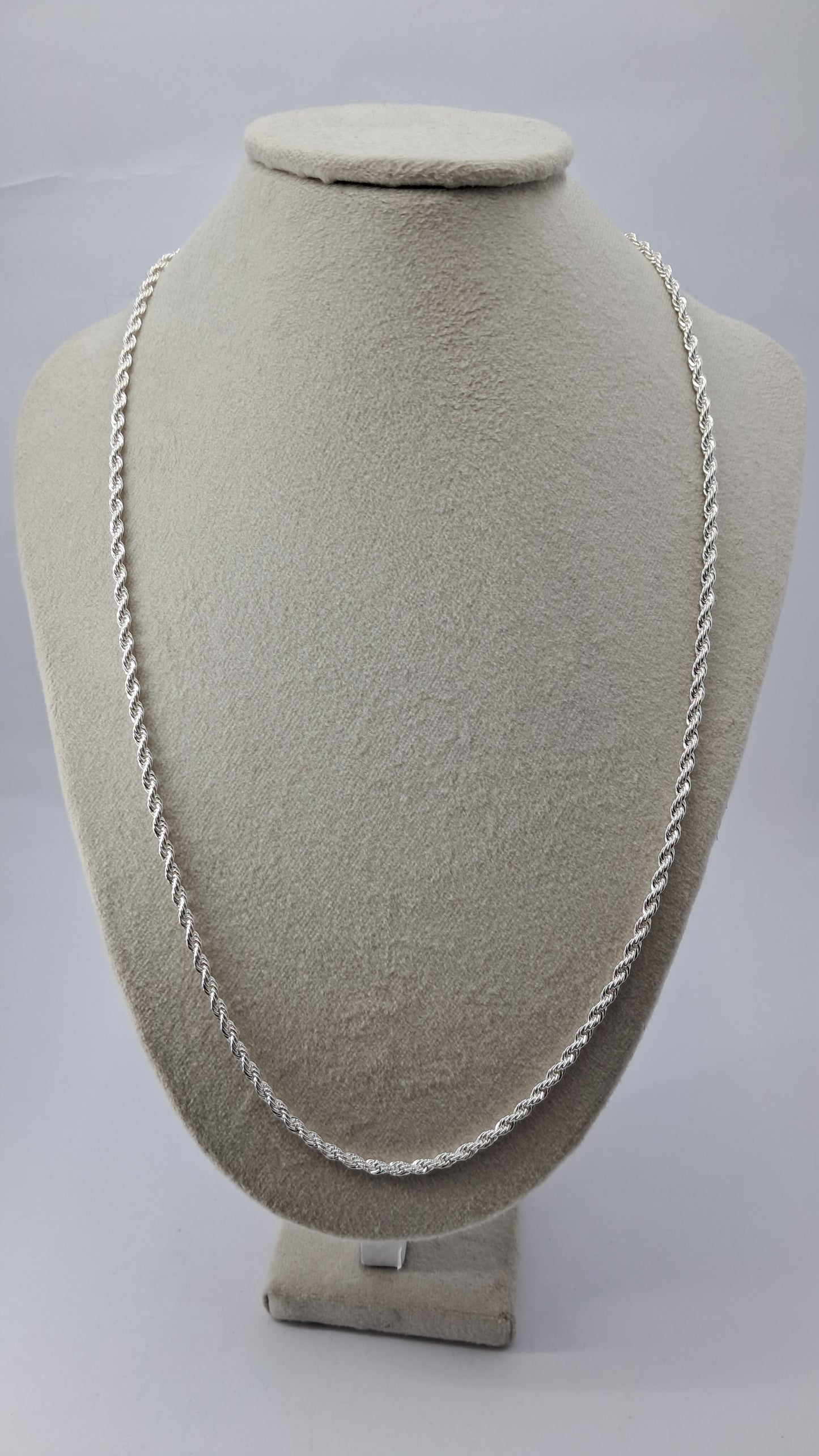 Cadena Turbillon Plata 925 “Rope Titan” – 57 cm / 14.1 g