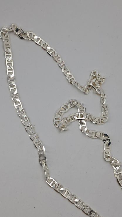 Cadena Plata 925 Titanio Urbano – 62 cm / 21.9 g