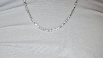 Cadena Turbillon Plata 925 “Rope Titan” – 57 cm / 14.1 g
