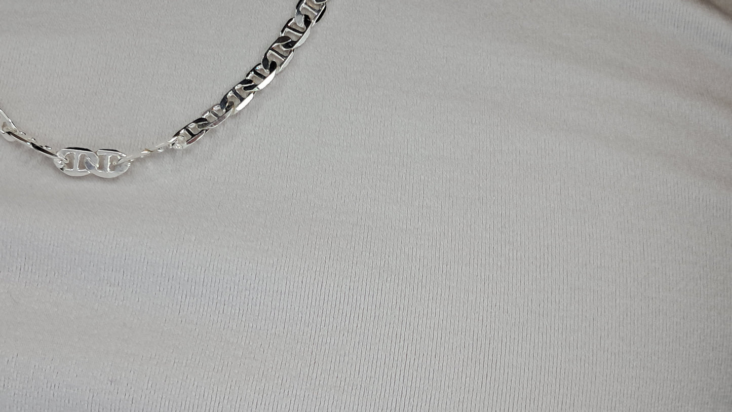 Cadena Plata 925 Titanio Urbano – 62 cm / 21.9 g