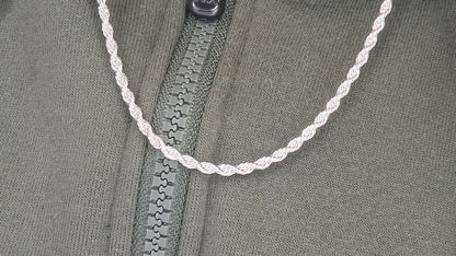 Cadena Turbillon Plata 925 “Rope Titan” – 57 cm / 14.1 g