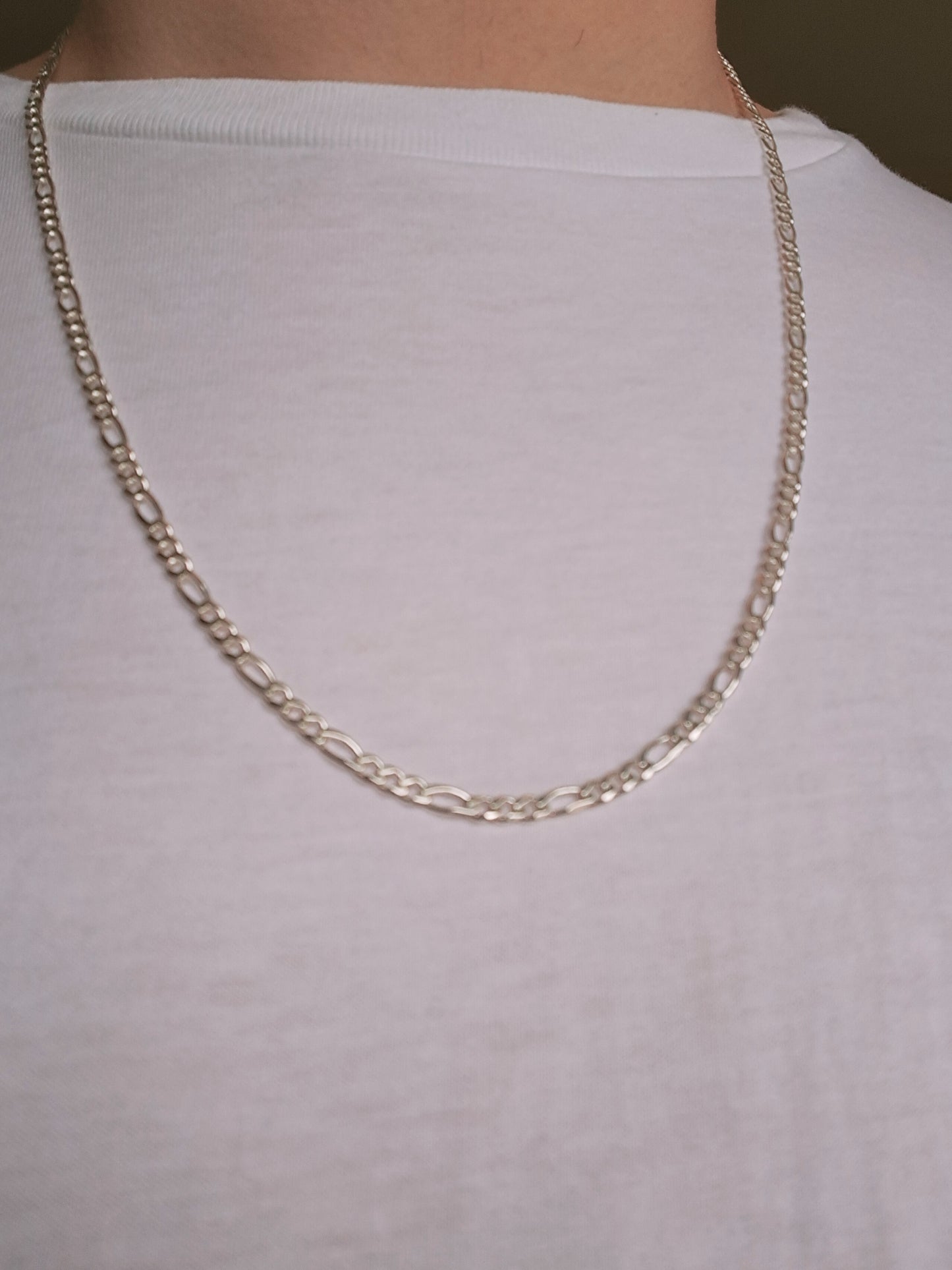 Cadena Plata 925 Hombre — Eslabón Grumet Ancho