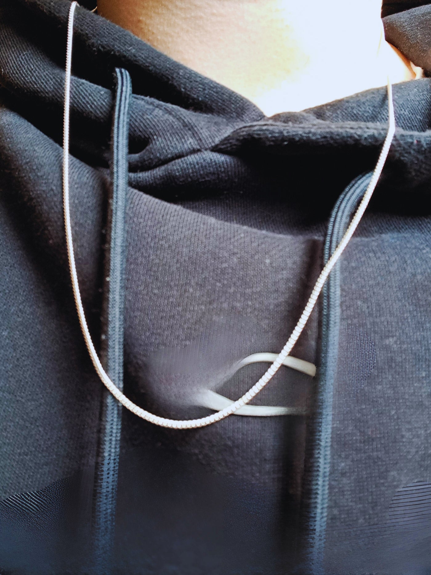 Cadena Fina Plata 925 Hombre